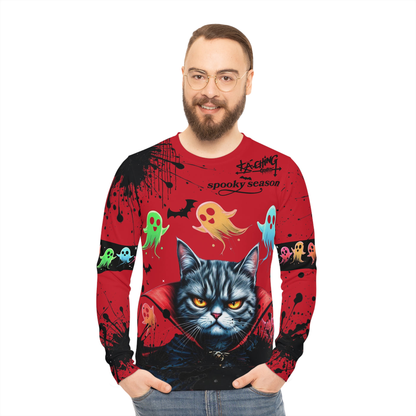 Ka-Ching spooky season Sweatshirt Red