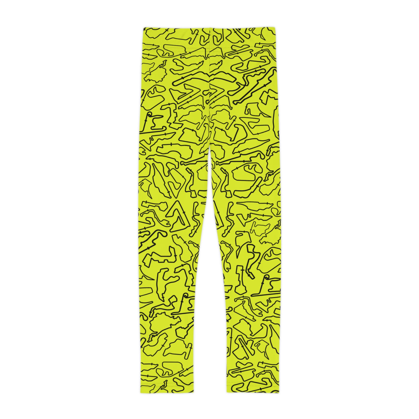 Track print ln Yellow kids Leggings, Activewear, Fashionable
