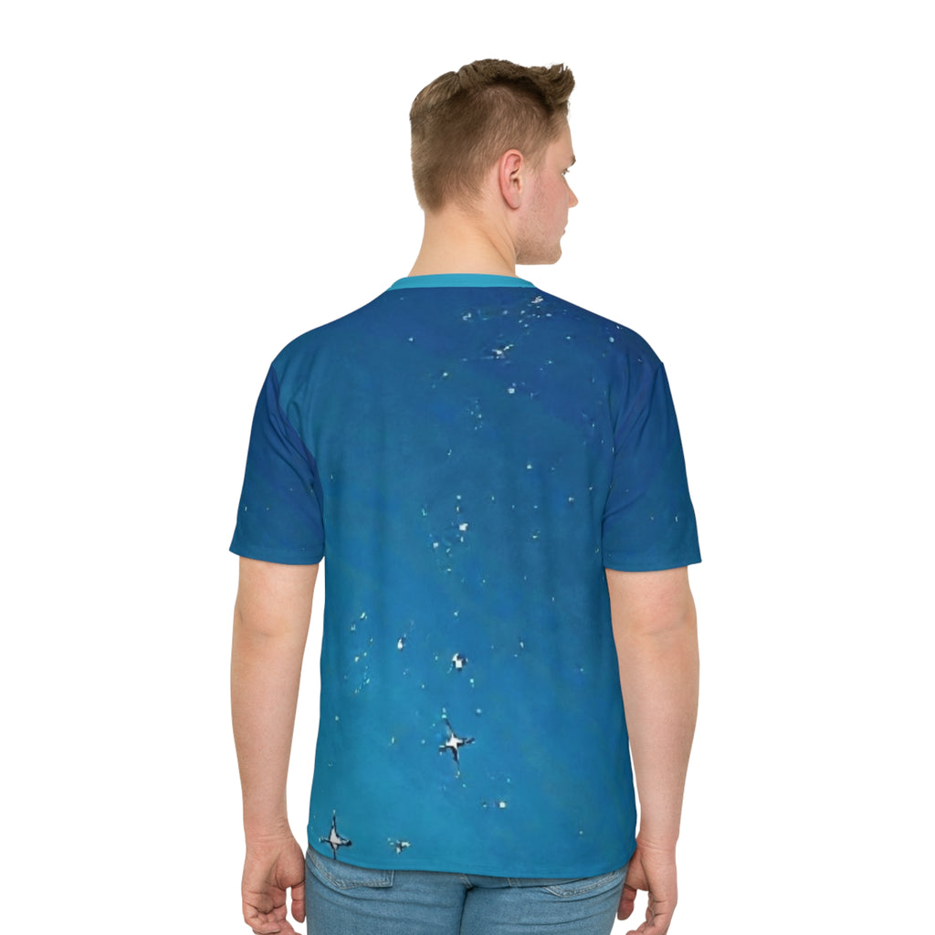 YYFACrowned Crane All-Over Print T-Shirt — African Wildlife Graphic Tee