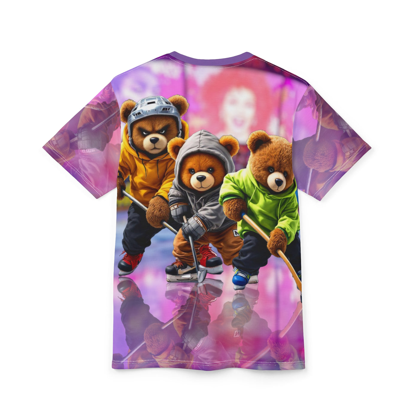 Graffiti Bears Hockey Unisex Tee