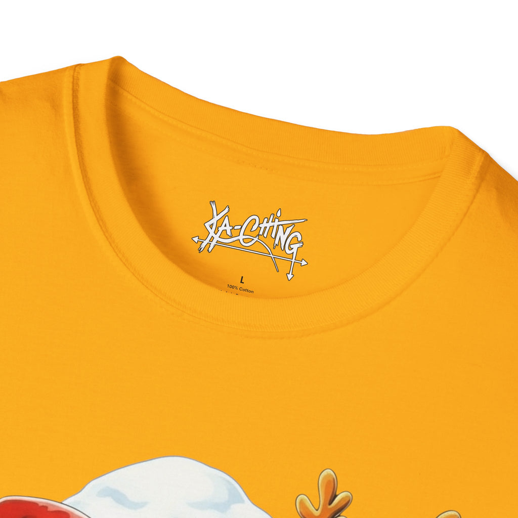 Christmas Penguins cracker Graphic Tee