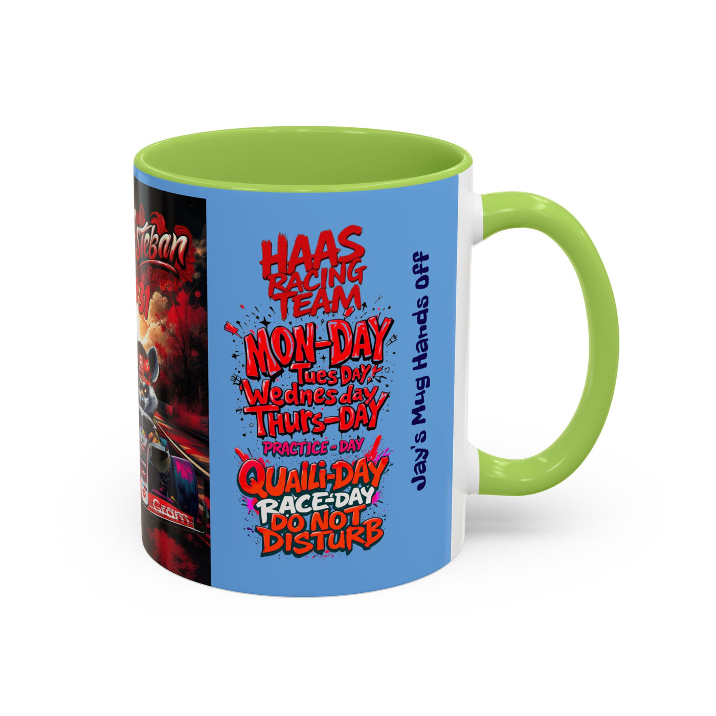 Racing Team Coffee Mug – Perfect for Motor Sports Fans!