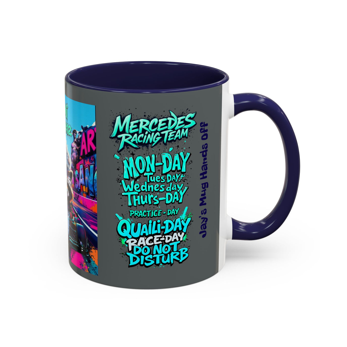 Racing Team Coffee Mug – Perfect for Motor Sports Fans!
