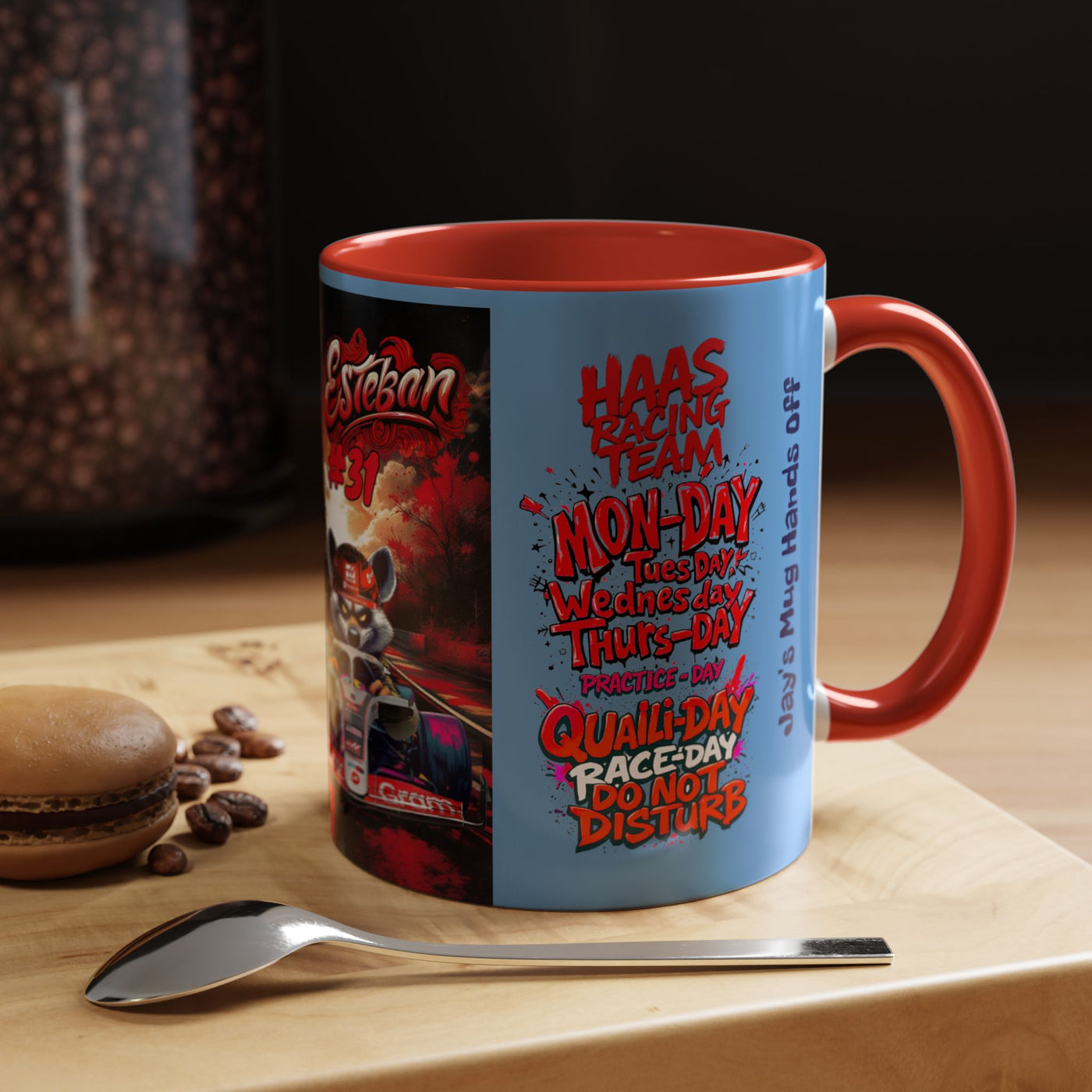 Racing Team Coffee Mug – Perfect for Motor Sports Fans!
