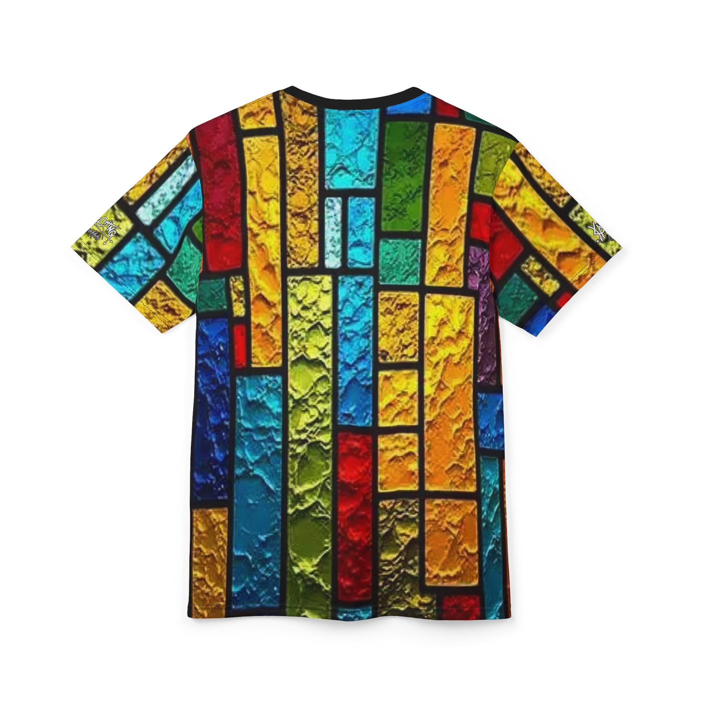 Mondrian Stain Glass Unisex Tee