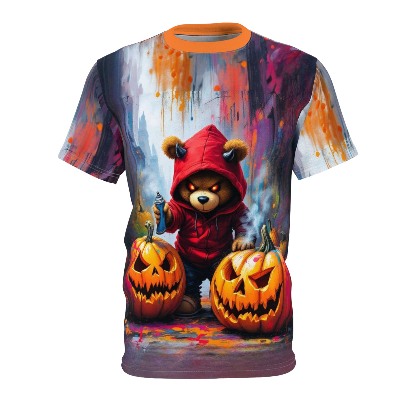 Graffiti Bears Halloween Adventures Unisex Tee