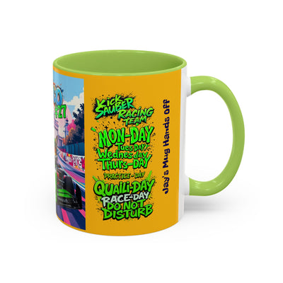 Racing TeaCoffee Mug – Perfect for Motor Sports Fans!