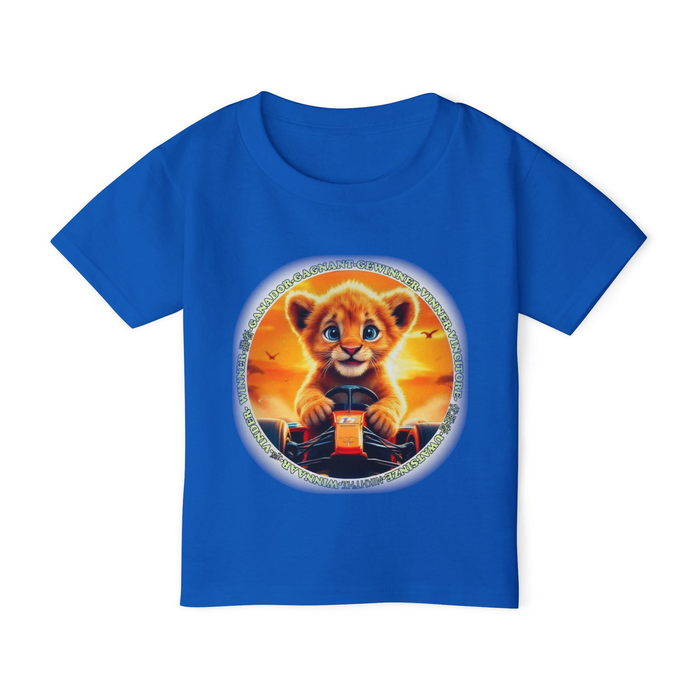 Toddler Lion Graphic T-Shirt - Cute Kids Apparel for Animal Lovers
