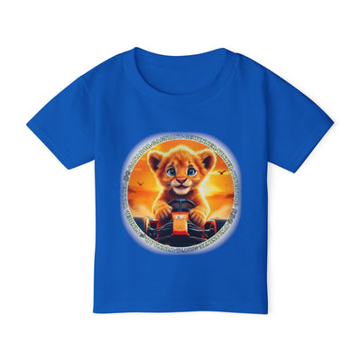 Toddler Lion Graphic T-Shirt - Cute Kids Apparel for Animal Lovers