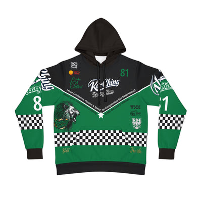 Ka-Ching Racing Hoodie unisex Motorsport Fans Green