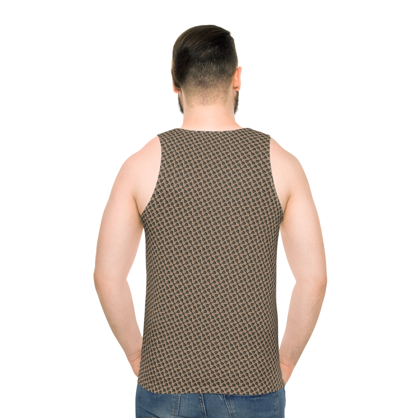 Ka-Ching designer exclusive, limited edition - Unisex Tank Top -Tan