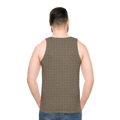 Ka-Ching designer exclusive, limited edition - Unisex Tank Top -Tan