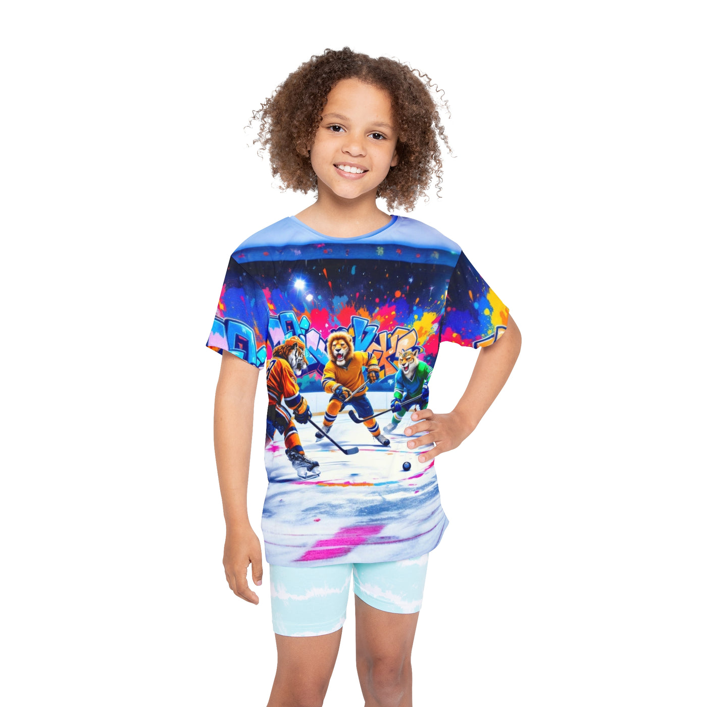 Wild Hockey match kids Tee