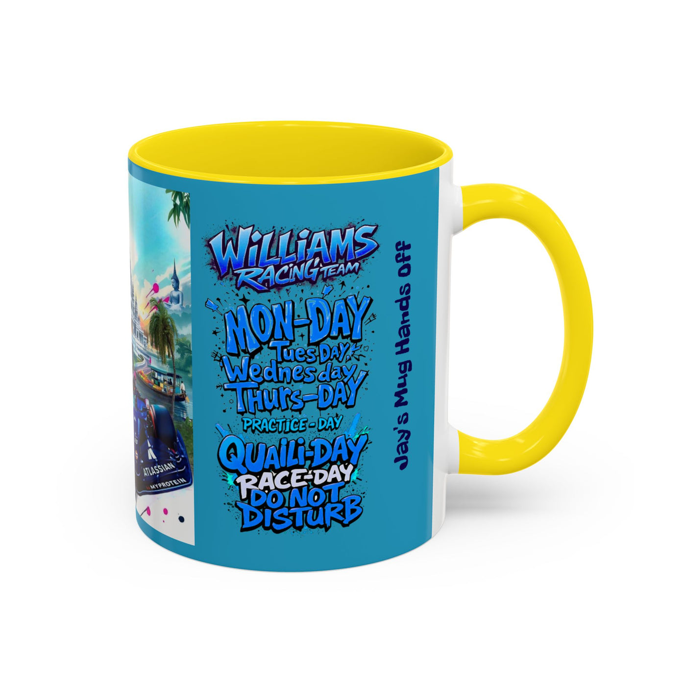 Team Coffee Mug – Perfect for Motor Sports Fans!