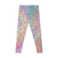 Playful Cat Print Stretchy Pilates/Yoga pants for a Comfortable & Fun exercise session. Multi