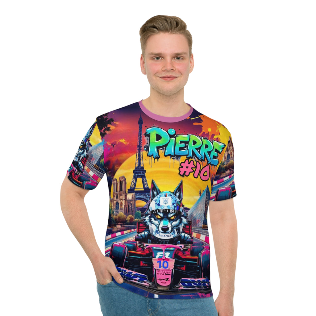 PG#10 T-Shirt - Colorful Racing Design - Perfect for Motorsport Fans