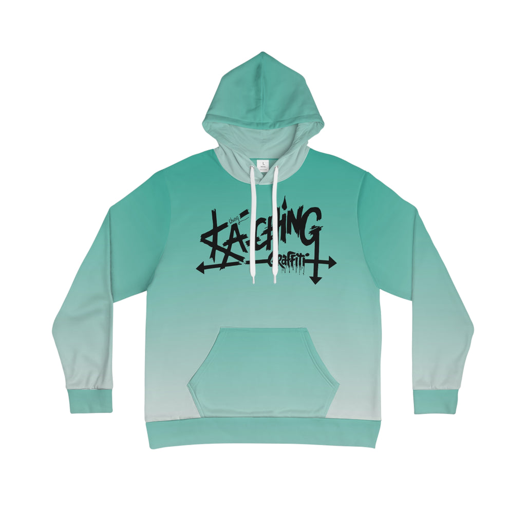 Ka-Ching Graffiti Unisex, Streetwear Sweatshirt, Gift for Artists, Casual Wear, Graphic Hoodie, Stylish White