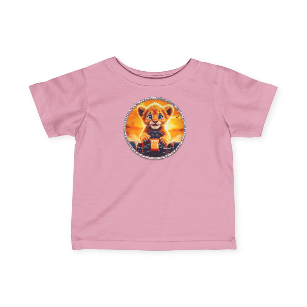 Cute Lion winner, Infant Tee - Perfect for Little Adventurers