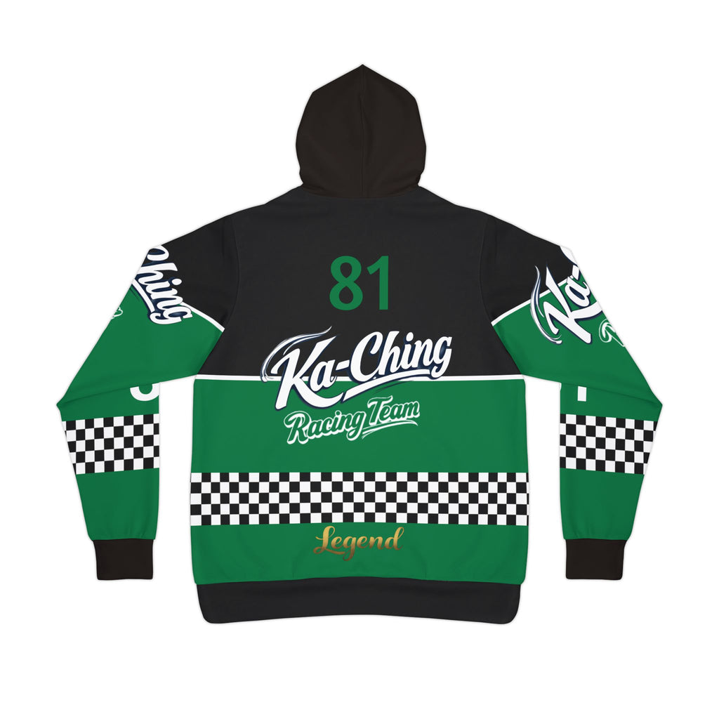 Ka-Ching Racing Hoodie unisex Motorsport Fans Green