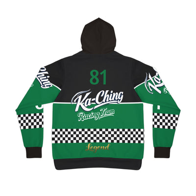 Ka-Ching Racing Hoodie unisex Motorsport Fans Green