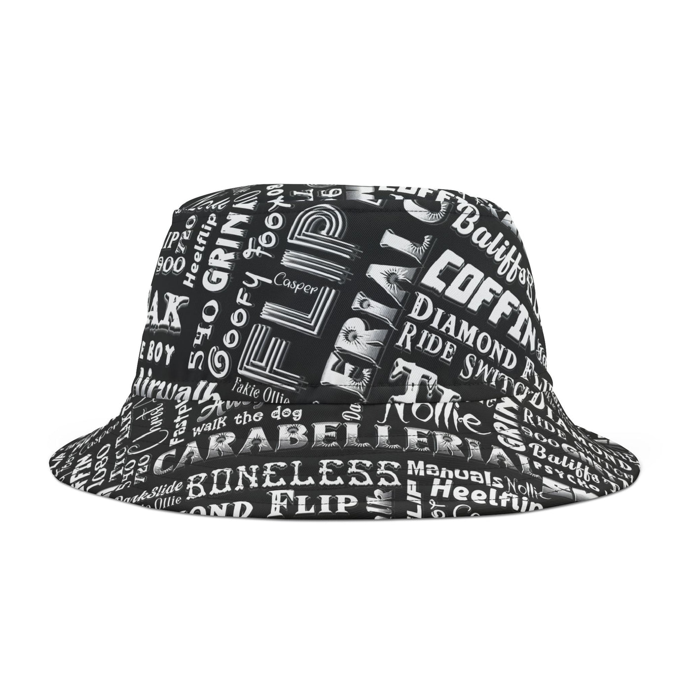Skateboarding tricks Bucket Hat