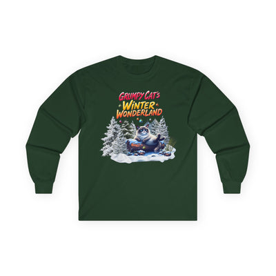 Grumpy Cat's Winter Wonderland Unisex Sleeve Tee. 1 '