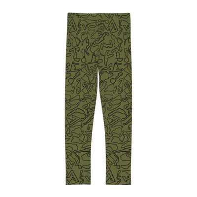 Track print Army kids Leggings, Activewear, Fashionable