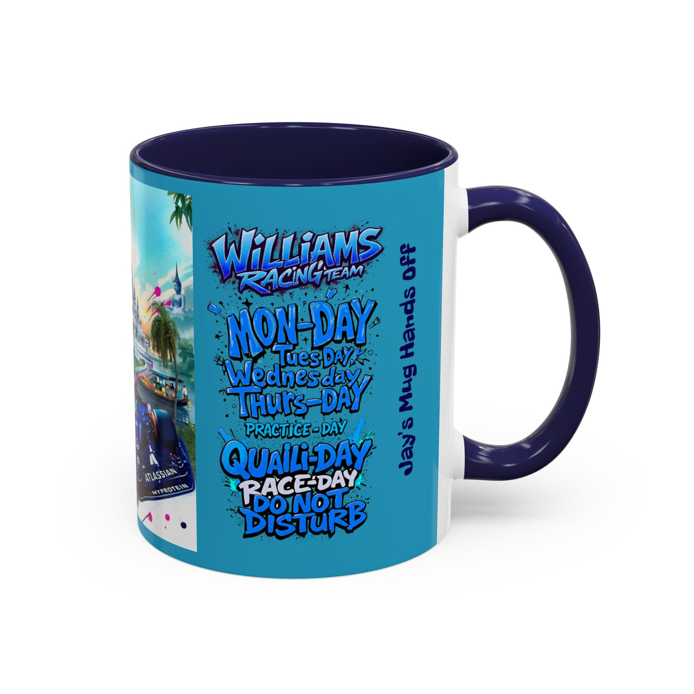 Team Coffee Mug – Perfect for Motor Sports Fans!