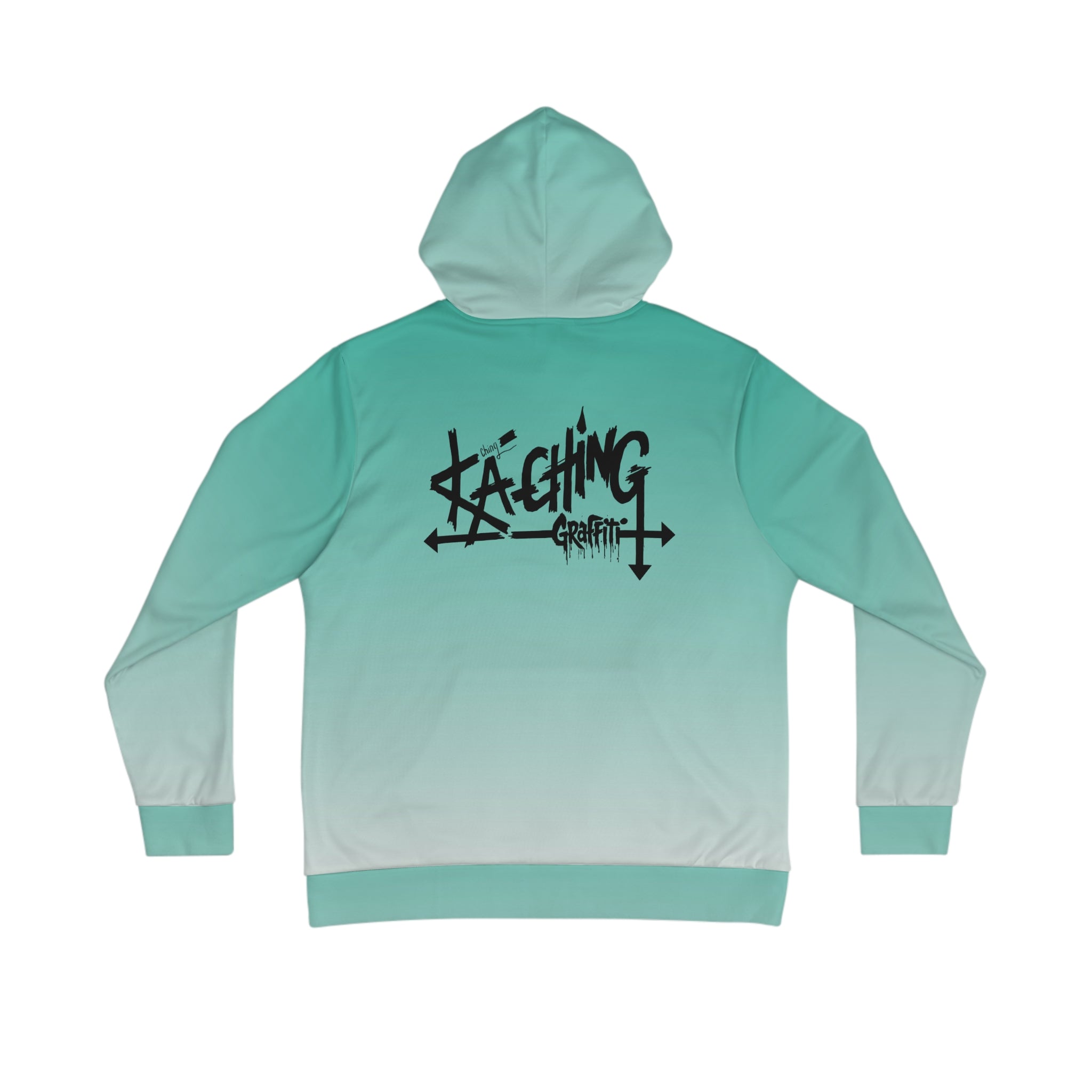 Ka-Ching Graffiti Unisex, Streetwear Sweatshirt, Gift for Artists, Casual Wear, Graphic Hoodie, Stylish White