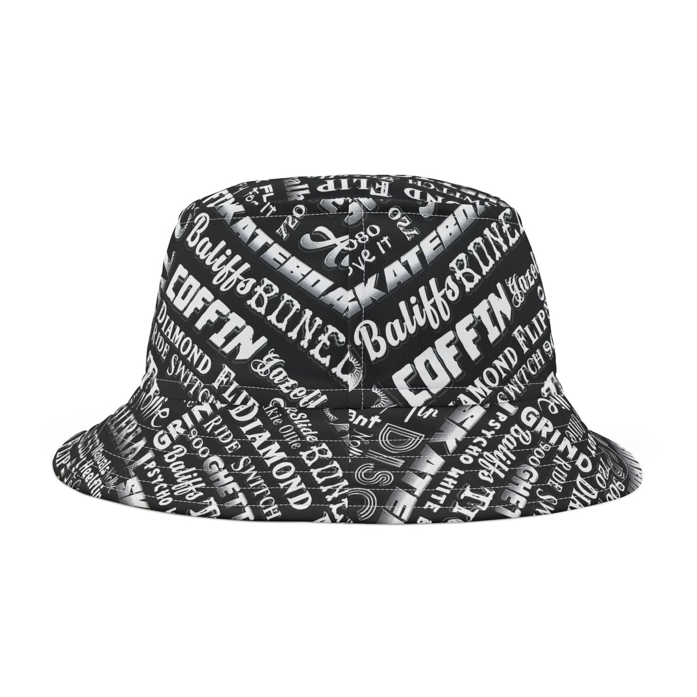 Skateboarding tricks Bucket Hat