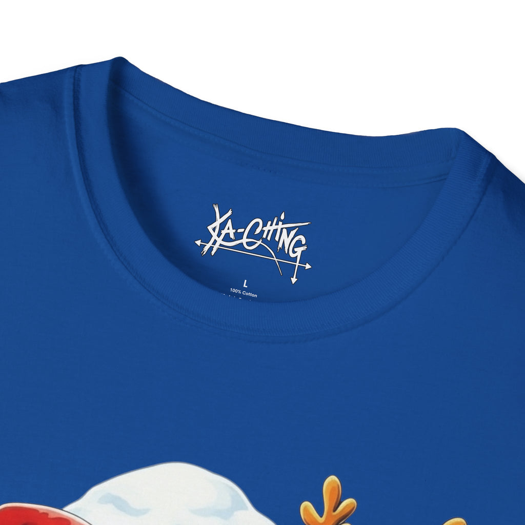 Christmas Penguins cracker Graphic Tee