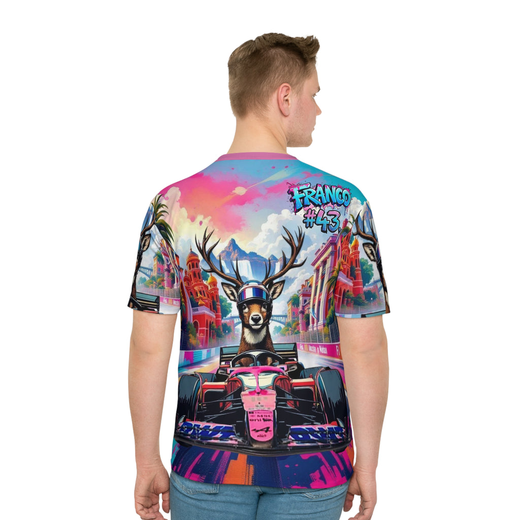 FC#43 T-Shirt - Colorful Racing Design - Perfect for Motorsport Fans