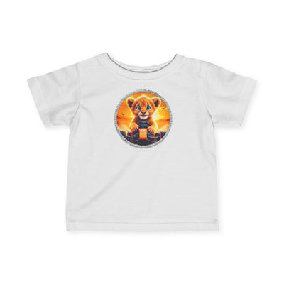 Cute Lion winner, Infant Tee - Perfect for Little Adventurers