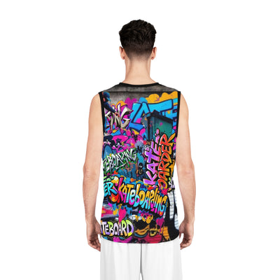 Skateboarding graffiti Unisex Tank Vest