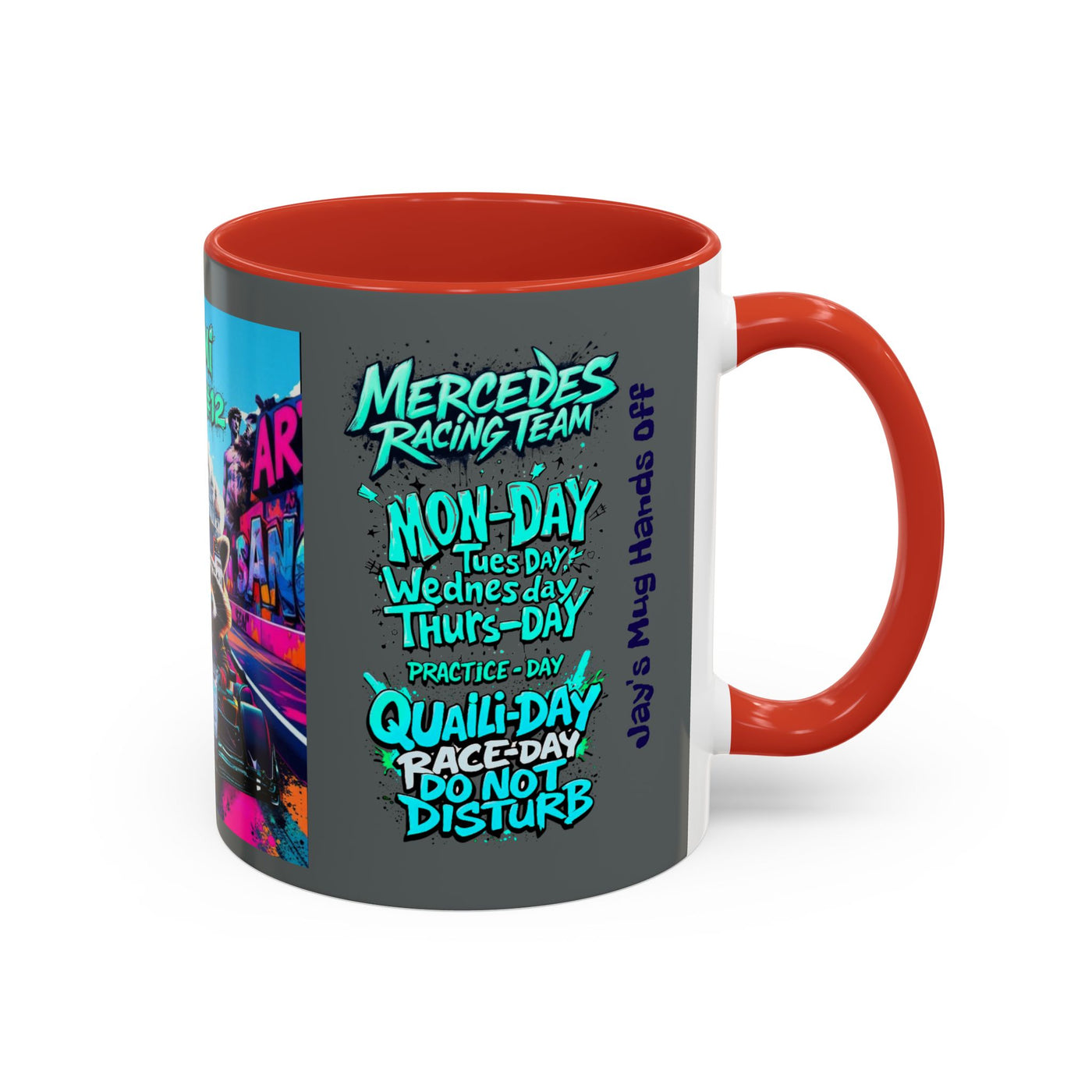 Racing Team Coffee Mug – Perfect for Motor Sports Fans!