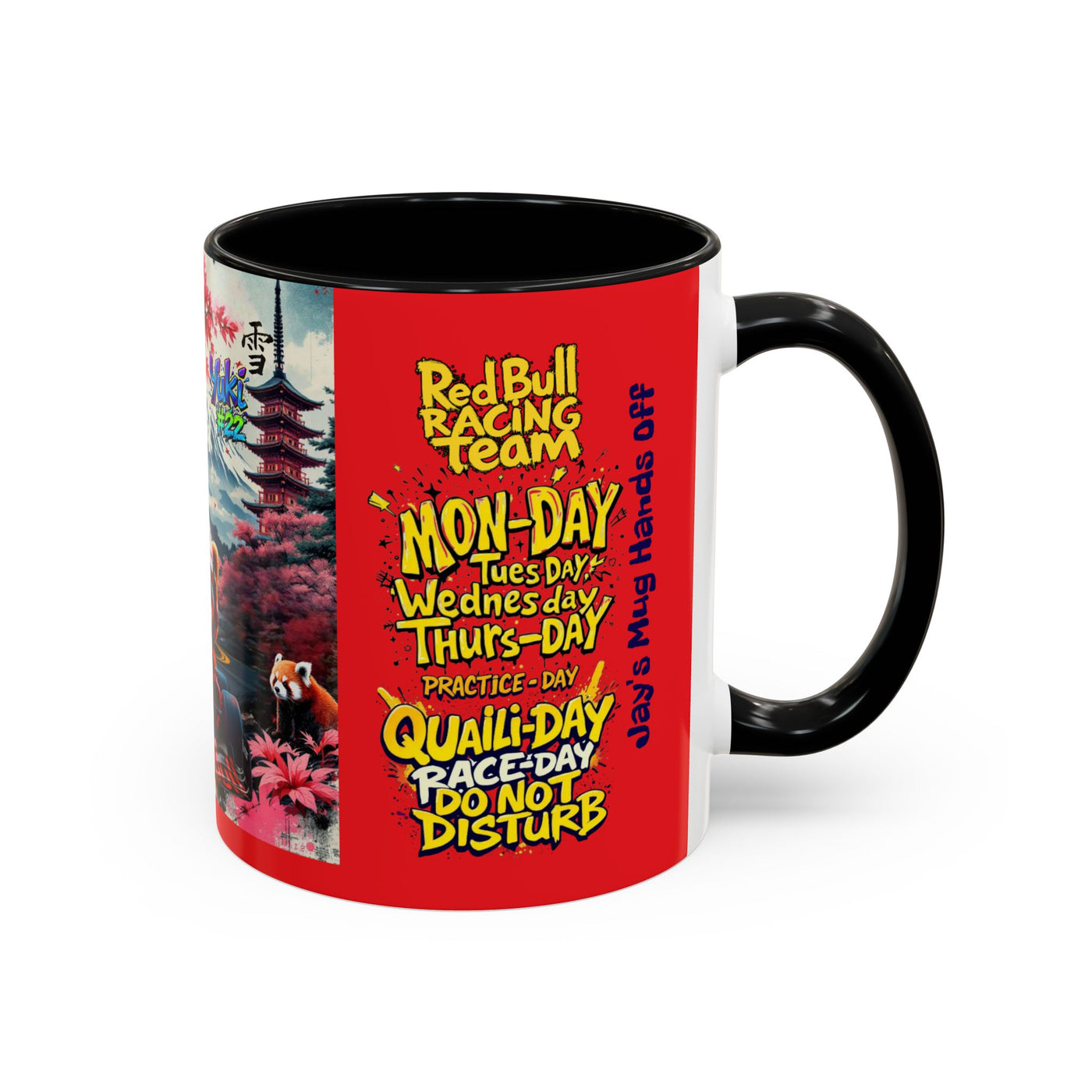 Team Coffee Mug – Perfect for Motor Sports Fans!