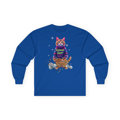 Cat Long Sleeve Tee, Unisex Cat Lover Shirt, .