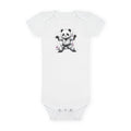 Ninja Panda Baby Onesie, Cute Baby Clothes, Baby Shower Gift, Newborn Outfit, Animal Lover Apparel, Fun Baby Shower Gift