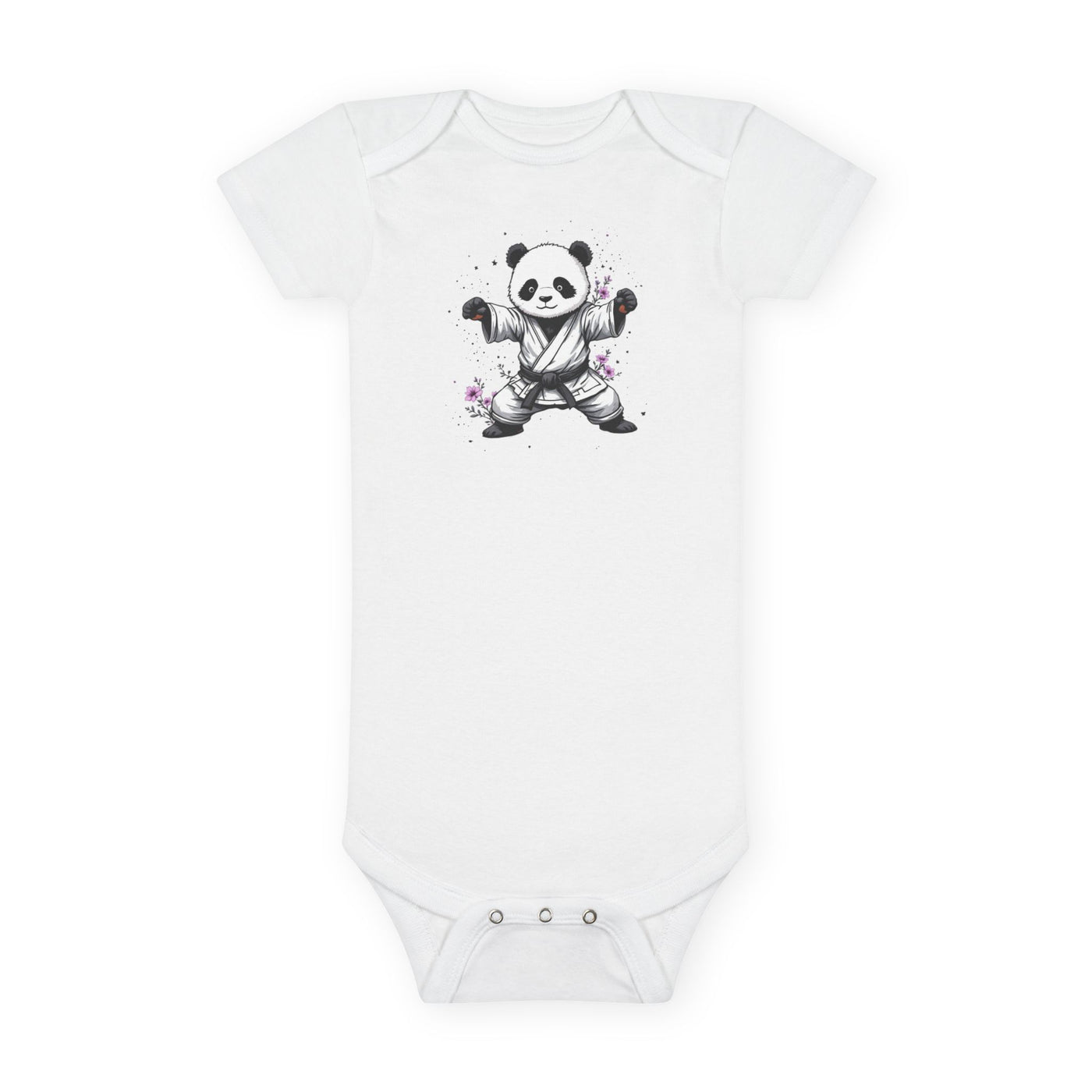 Ninja Panda Baby Onesie, Cute Baby Clothes, Baby Shower Gift, Newborn Outfit, Animal Lover Apparel, Fun Baby Shower Gift