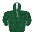 Ka-Ching Graffiti Green Hoodie - Unisex Pullover, Streetwear Fashion, Casualwear, Unique Graphic Sweatshirt, Gift for Creative Souls