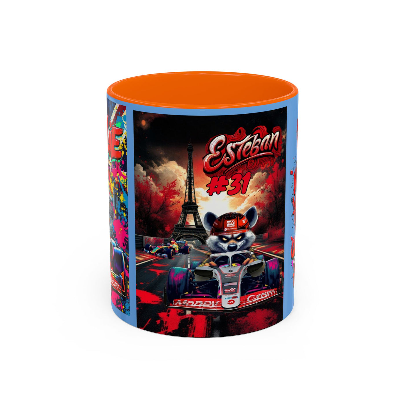Racing Team Coffee Mug – Perfect for Motor Sports Fans!