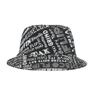 Skateboarding tricks Bucket Hat