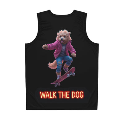 Walk the dog, Graffiti Graphic Tee, Big back graphic