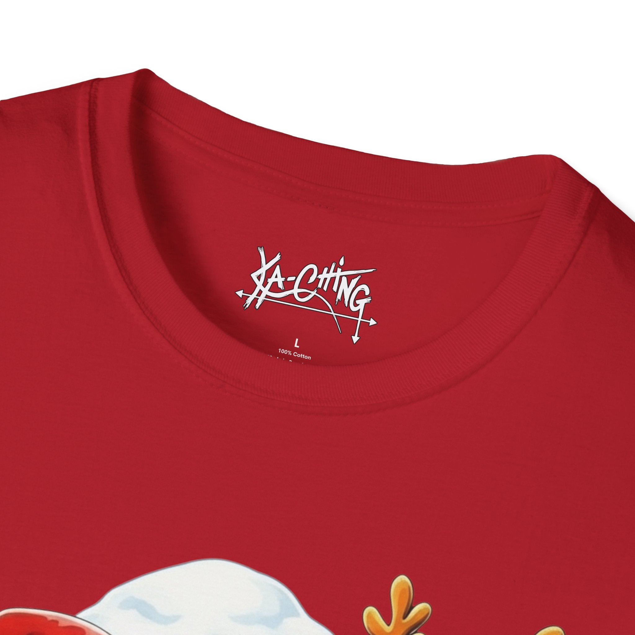 Christmas Penguins cracker Graphic Tee