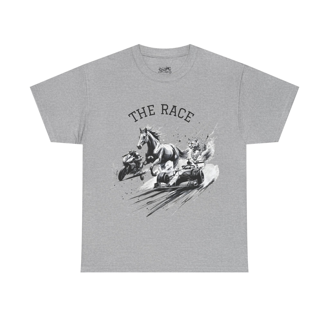 Ka-Ching The Race Tee Racing Tee, Gift for Horse Lovers, Racing Enthusiast Apparel