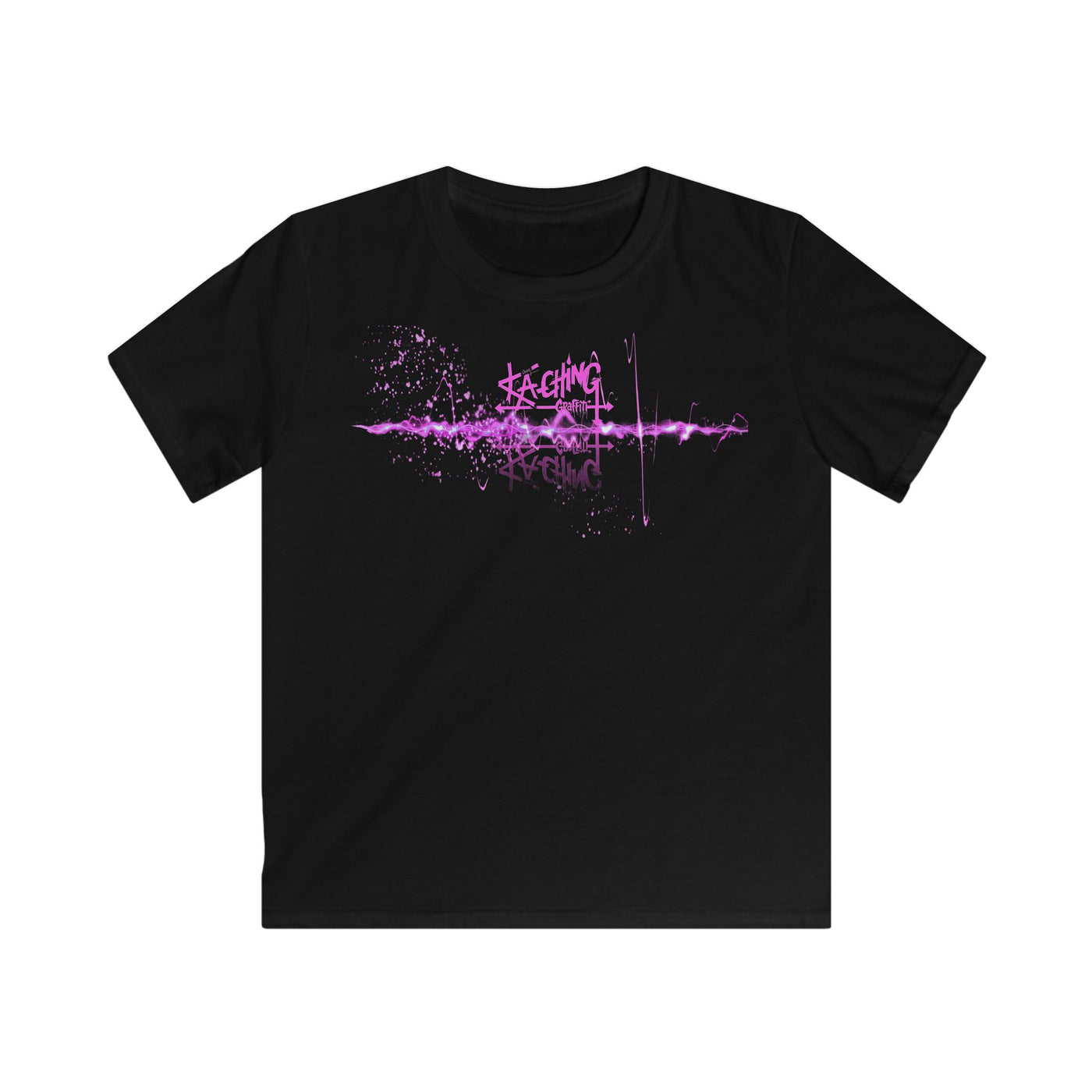 Ka-Ching Kids Neon pink Tee -