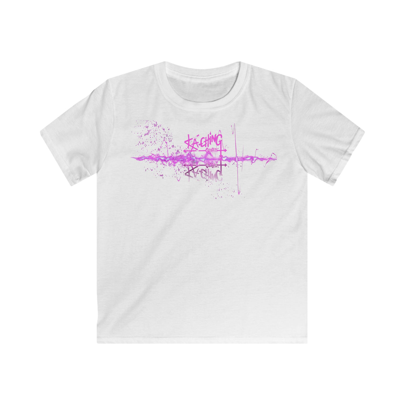 Ka-Ching Kids Neon pink Tee -