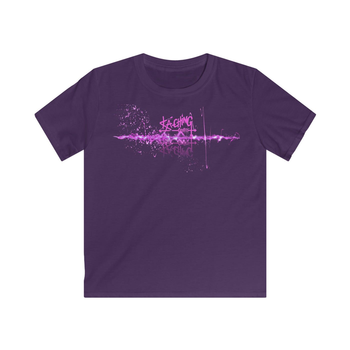 Ka-Ching Kids Neon pink Tee -