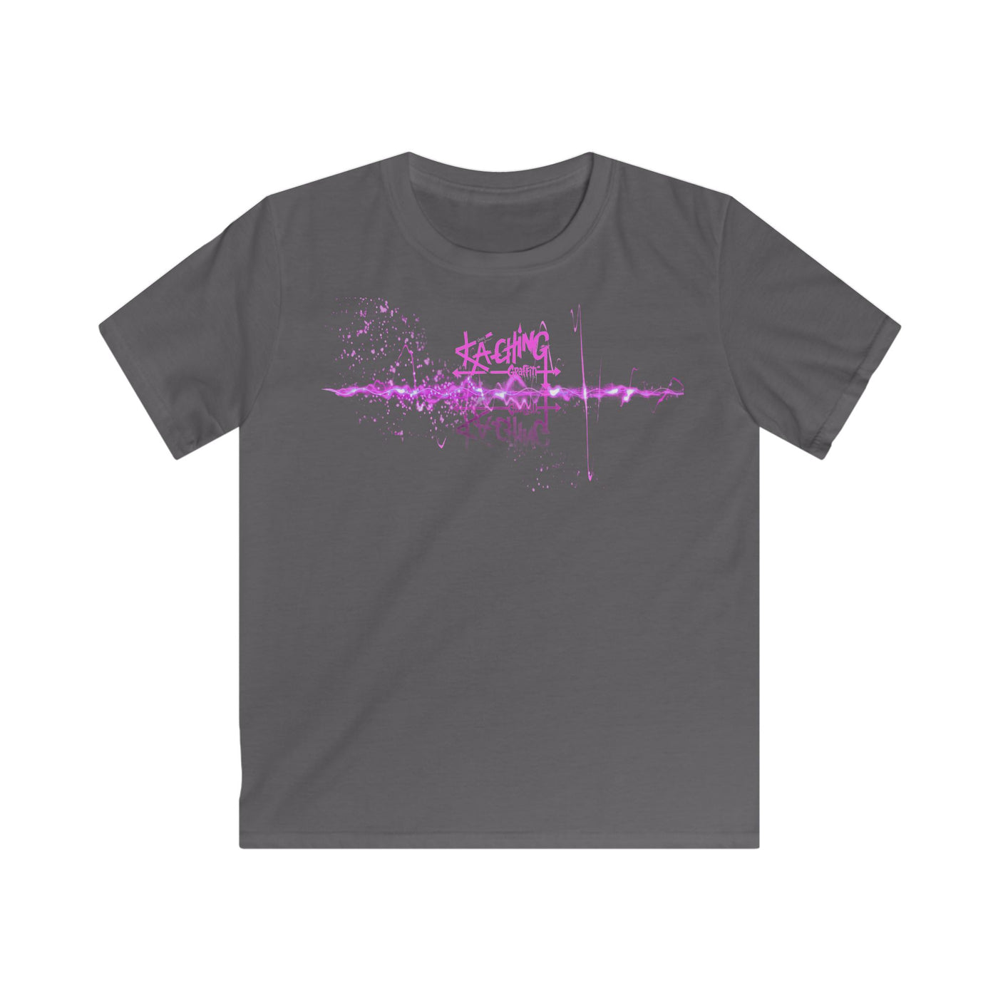 Ka-Ching Kids Neon pink Tee -