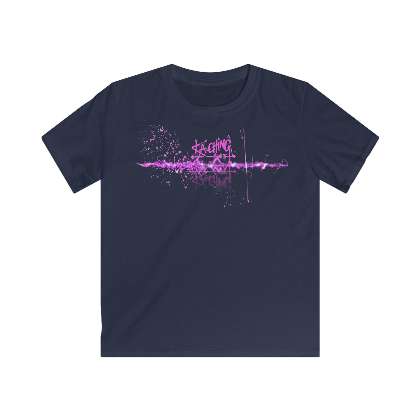 Ka-Ching Kids Neon pink Tee -